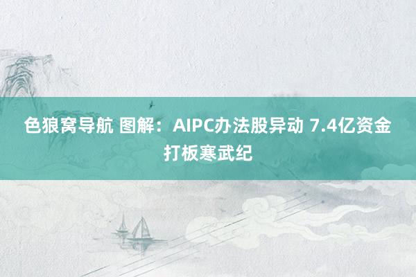 色狼窝导航 图解：AIPC办法股异动 7.4亿资金打板寒武纪