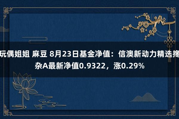 玩偶姐姐 麻豆 8月23日基金净值：信澳新动力精选搀杂A最新净值0.9322，涨0.29%