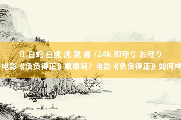 ✨白蛇 白虎 虎 龍 福 /24k 御守り お守り 电影《负负得正》顺眼吗？电影《负负得正》如何样