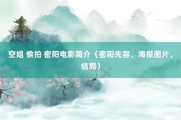 空姐 偷拍 密阳电影简介（密阳先容、海报图片、结局）